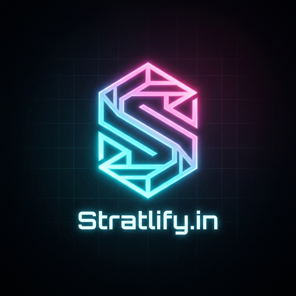 Stratlify.in Cloud Infrastructure Startup Logo